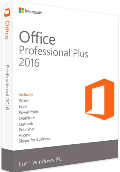 Office 2016 Pro Plus Microsoft Office 2016 Professional Plus (PC)